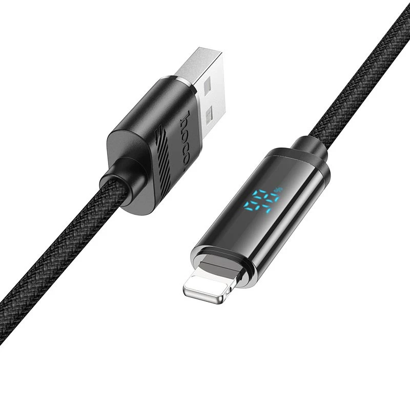 

Дата кабель Hoco U127 Power USB to Lightning (Black)