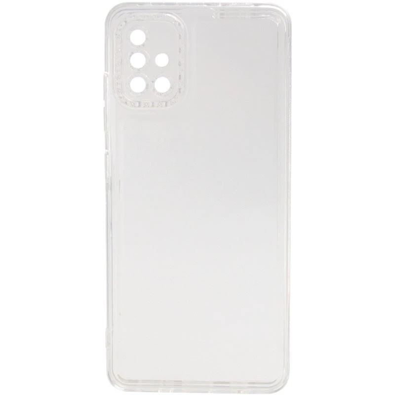 Силиконовый чехол с узором на Samsung Galaxy A51 – Прозрачный. Фото 2 из 8