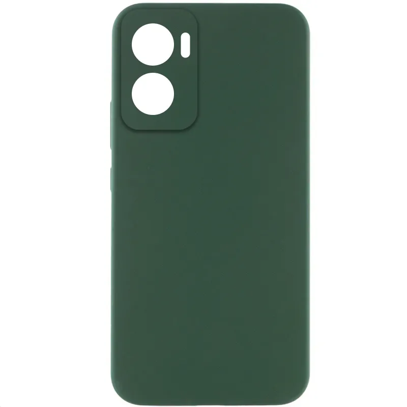 Чехол Silicone Case Lakshmi Premium з закритою камерою на Motorola Moto G06 – Зеленый / Cyprus Green. Фото 1 из 1