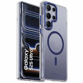 Чехол TPU+PC Puloka Resplendent with Magnetic Fit для Samsung Galaxy S25 Ultra — Blue