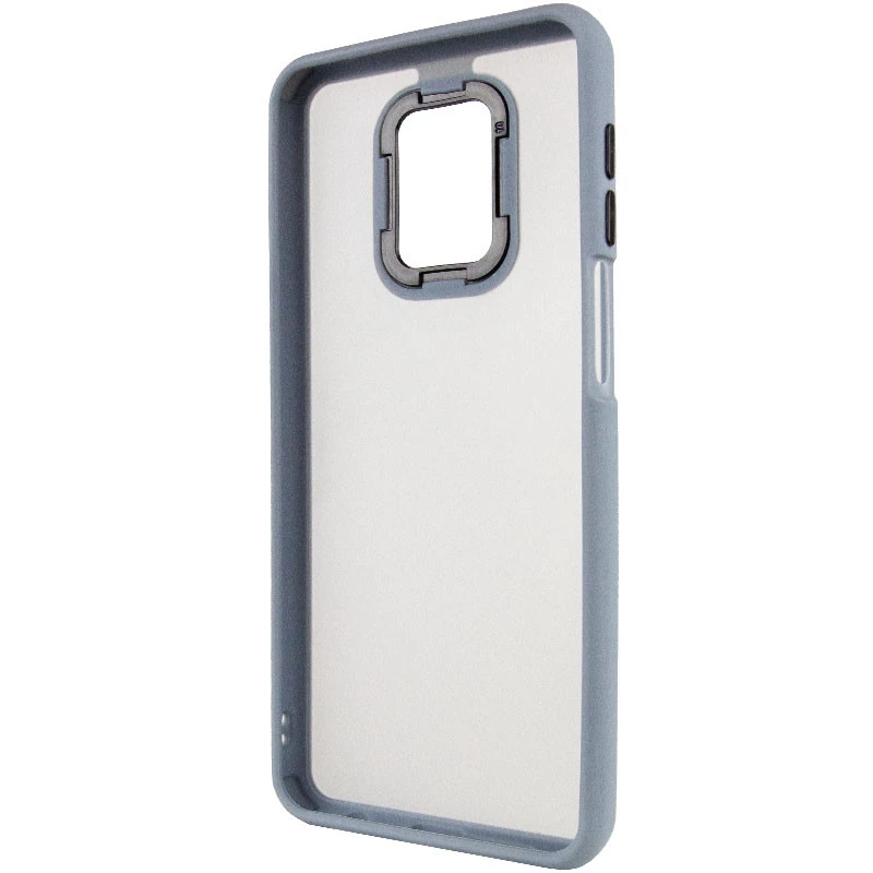 Чохол TPU+PC Lyon Frosted на Xiaomi Redmi Note 9s / Note 9 Pro / Note 9 Pro Max – Блакитний / Sky Blue. Фото 4 з 7