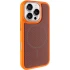 Чохол TPU TechWoven Hybrid with MagSafe для Apple iPhone 16 Pro Max – Orange / Brown. Фото 2 з 7