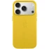 Чохол шкіряний Leather Case (AA) with MagSafe and Animation для Apple iPhone 17 Air (6.5") – Canary Yellow. Фото 1 з 1