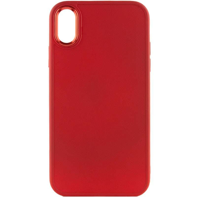 

TPU чехол Bonbon с металлическими кнопками для Apple iPhone XR (6.1") (Красный / Red), Червоний / red