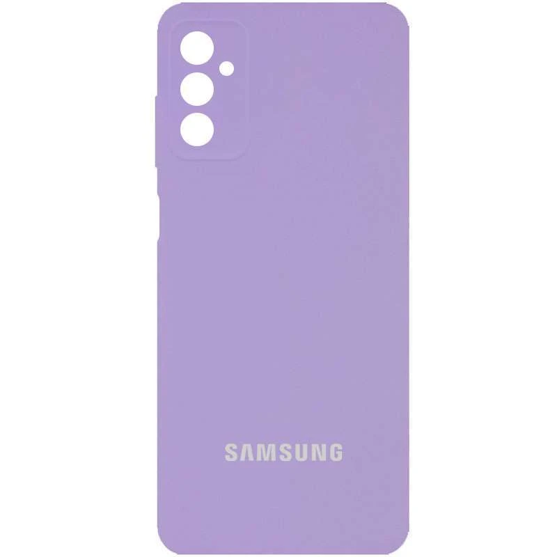 

Чехол Silicone Case с закрытым низом и защитой камеры для Samsung Galaxy A04s (Сиреневый / Dasheen), Бузковий / dasheen