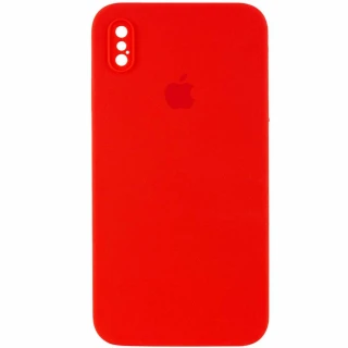 Чохол Silicone Case Square з захистом камери на Apple iPhone XS (5.8") фото 1 з 3