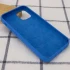 Чохол Silicone Case з закритим низом на Apple iPhone 14 (6.1") – Синій / Royal blue. Фото 3 з 3