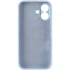 Чехол Silk Full Camera Protective (AA) NO LOGO для Apple iPhone 16 – Голубой / Sweet Blue. Фото 6 из 8