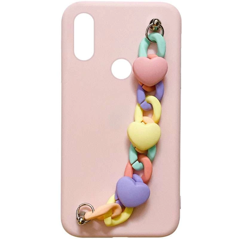 

Чехол Heart с цепочкой для Huawei P Smart+ (nova 3i) (Pink Sand)