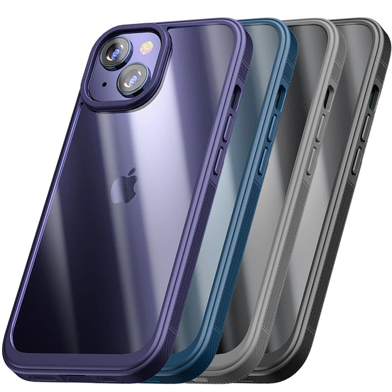 Силиконовый чехол с плотным ободком для Apple iPhone 15 (6.1") фото 1 из 2