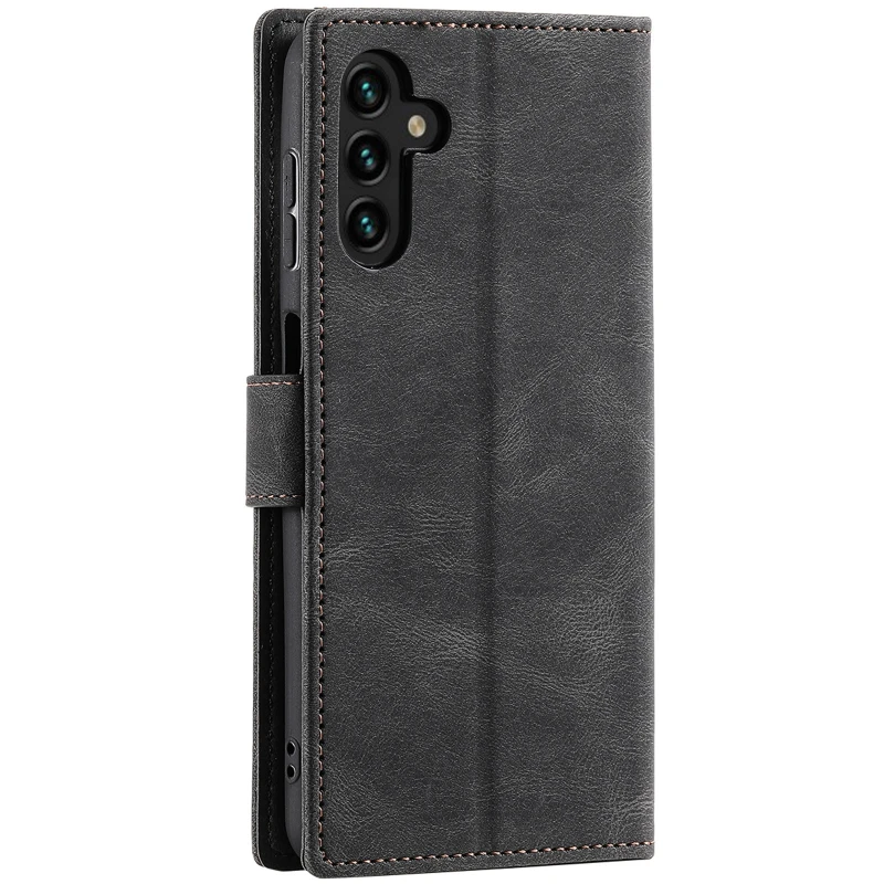 Шкіряний чохол-книжка Maverick Cover для Samsung Galaxy A56 5G – Black. Фото 2 з 5