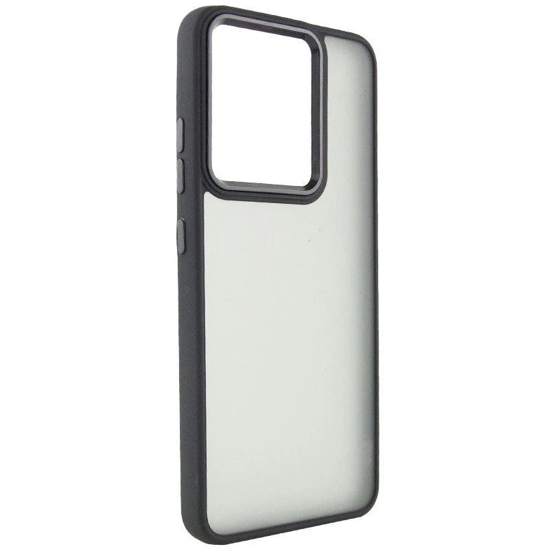 Чохол TPU+PC Lyon Frosted на Xiaomi Poco C65 – Black. Фото 1 з 6