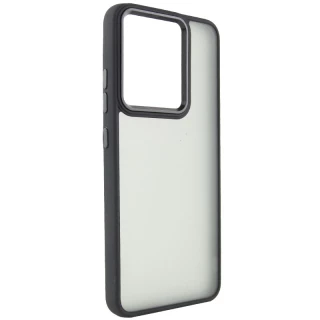 Чехол TPU+PC Lyon Frosted на Xiaomi Redmi 12C / Poco C55 — Black
