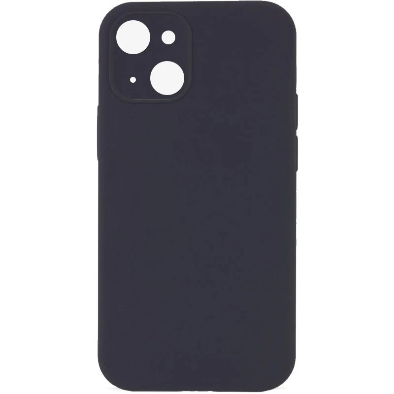 Чохол з захистом камери Silicone Case для Apple iPhone 13 (6.1") – Сірий / Dark Gray. Фото 1 з 1