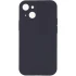 Чехол с защитой камеры Silicone Case для Apple iPhone 15 Plus (6.7") – Серый / Dark Gray. Фото 1 из 1