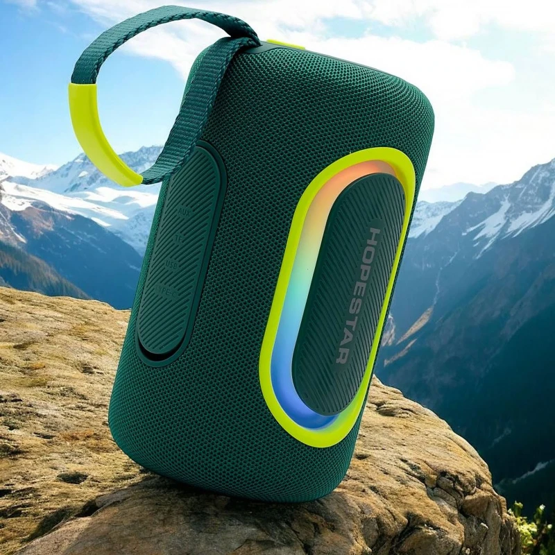 Bluetooth колонка Hopestar P69 20W – Green. Фото 6 з 6