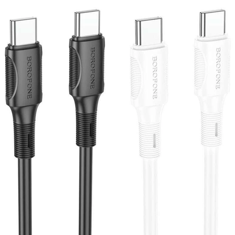 

Дата кабель Borofone BX80 Type-C to Type-C 60W (1m)