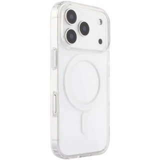 Чехол TPU Crystal Case with Magnetic Fit для Apple iPhone 17 Pro (6.3") фото 1 из 23