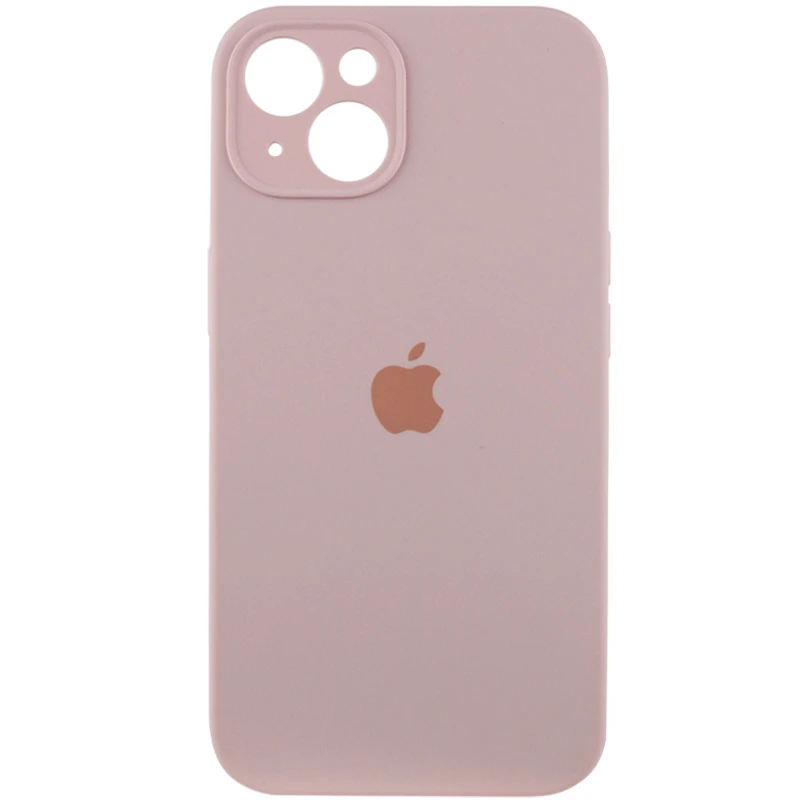 Чехол Silicone Case с защитой камеры для Apple iPhone 13 (6.1") – Розовый / Chalk Pink. Фото 2 из 7