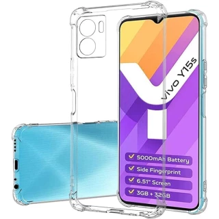 Ультратонкий силіконовий чохол GETMAN з критими бортами та камерою для Vivo Y15s фото 1 Ультратонкий силіконовий чохол GETMAN з критими бортами та камерою для Vivo Y15s фото 1 з 1