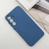 Чехол Silicone Case Lakshmi Plus с закрытой камерой для Samsung Galaxy S23 FE – Синий / Navy Blue. Фото 2 из 5
