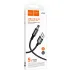 Кабель живлення для роутера/модема Hoco X129 Advantage USB-DC 5V (1m) – Black. Фото 2 з 6