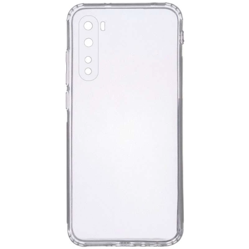 

Ультратонкий силіконовий чохол GETMAN 1мм на OnePlus Nord (Безбарвний (прозорий))