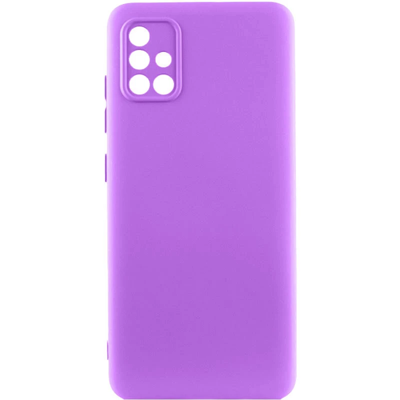 

Чохол Silicone Case Lakshmi з закритою камерою на Samsung Galaxy A71 (Фіолетовий / Purple)