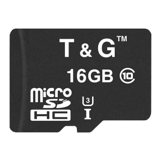 Карта памяти T&G (UHS-3) microSDHC Class 10 - 16GB (без адаптера) фото 1 из 2