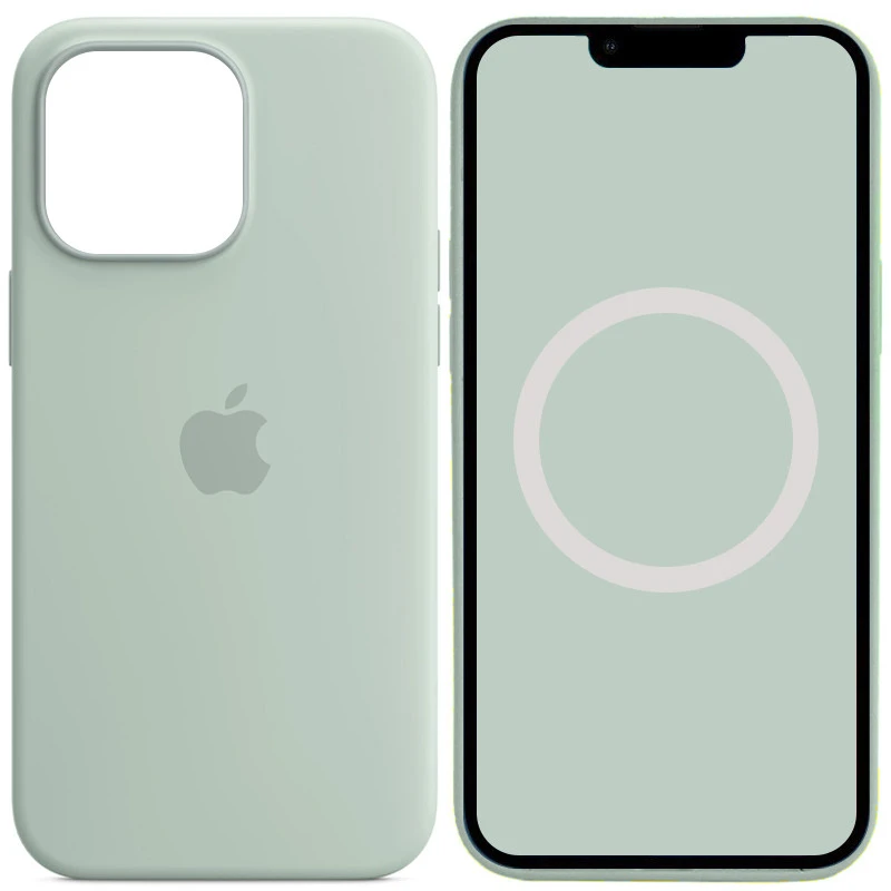 Чохол Silicone case (AAA) with Magsafe and Animation для Apple iPhone 14 Pro (6.1") фото 1 з 2