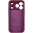 Чехол Silk Full Camera Protective (AA) NO LOGO для Apple iPhone 17 Pro (6.3") – Бордовый / Plum. Фото 6 из 8