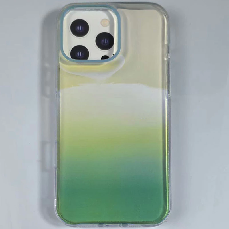 Чехол TPU+PC Glassbend Xiaomi Poco C75 – Green. Фото 3 из 6