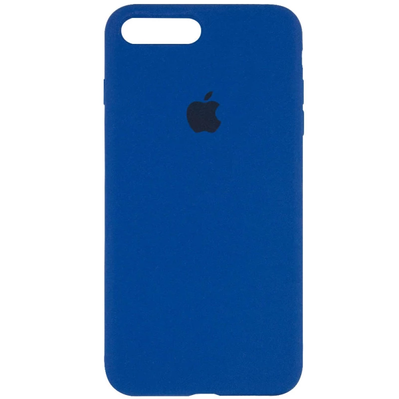 

Чохол Silicone Case з закритим низом на Apple iPhone 7 plus / 8 plus (Синій / Navy Blue)