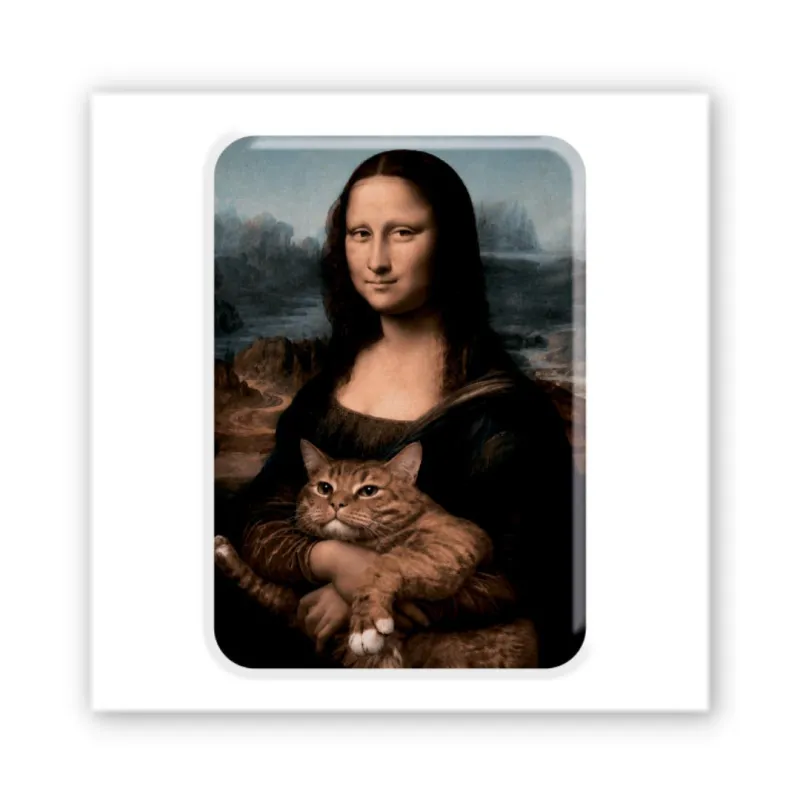 Стікер 3D до 5см Girl Collection – Mona Kitty. Фото 1 з 3