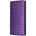 Шкіряний чохол-книжка Rhombus Book для Xiaomi Redmi Note 15 Pro+ 5G – Purple. Фото 1 з 7