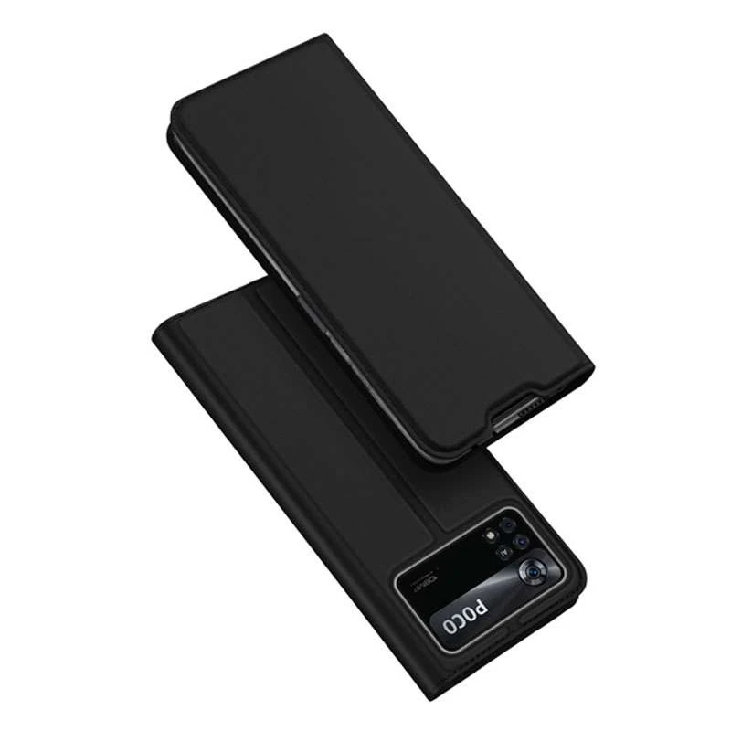 

Чехол-книжка Dux Ducis для Xiaomi Poco X4 Pro 5G (Черный), Чорний