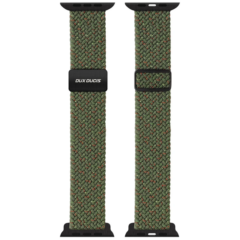 Ремінець Dux Ducis Mixture Ultra для Apple Watch 42(ser.1-3)/44/45/46/49mm – Starry Olive. Фото 2 з 8