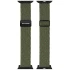 Ремінець Dux Ducis Mixture Ultra для Apple Watch 42(ser.1-3)/44/45/46/49mm – Starry Olive. Фото 2 з 8