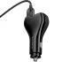 АЗП Borofone BZ35 Leader PD15W+QC3.0 total 30W (2USB-A/2C) + кабель USB to Lightning – Black. Фото 4 з 4