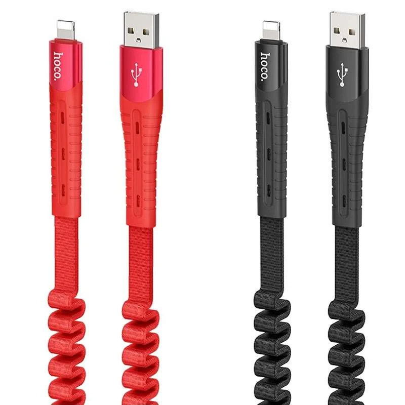 

Дата кабель Hoco U78 "Cotton treasure elastic" Lightning (1.2m)