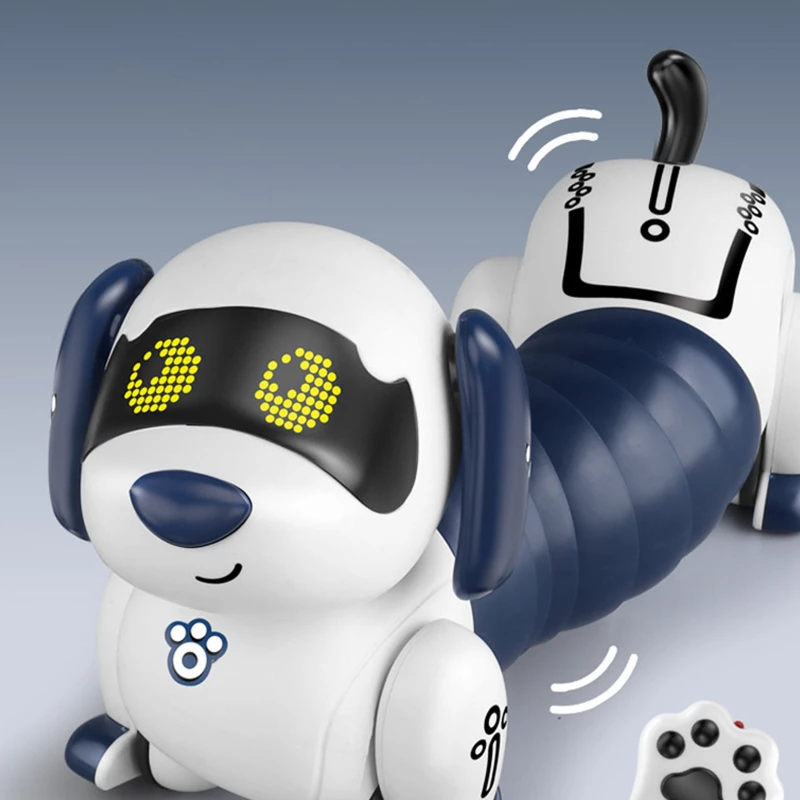 Интерактивная игрушка Собака-Робот SHT K45 – White. Фото 2 из 4