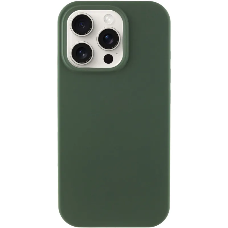 Чехол Silk Full Protective (AA) NO LOGO для Apple iPhone 14 Pro Max (6.7") – Зеленый / Cyprus Green. Фото 3 из 10