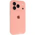 Чехол Silicone Case с защитой камеры для Apple iPhone 17 Pro Max (6.9") – Персиковый / Peach. Фото 1 из 1