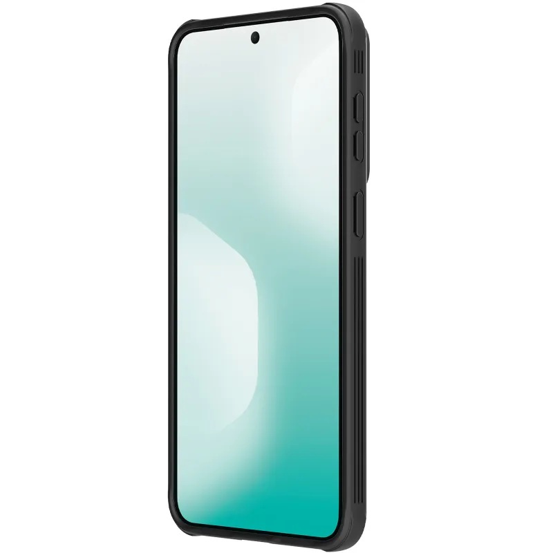 Пластикова накладка Nillkin Pro зі шторкою для камери та магнітом на Samsung Galaxy A57 5G – Black. Фото 4 з 5