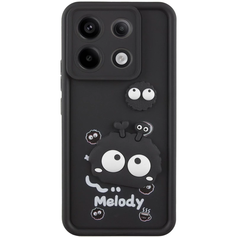 

Чохол TPU Toys Case для Xiaomi Poco X6 (Black / Melody)