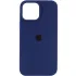 Чохол Silk Full Protective (AA) для Apple iPhone 14 (6.1") – Синій / Deep navy. Фото 1 з 5