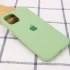 Чехол Silicone Case с закрытым низом для Apple iPhone 13 (6.1") – Мятный / Mint. Фото 2 из 3