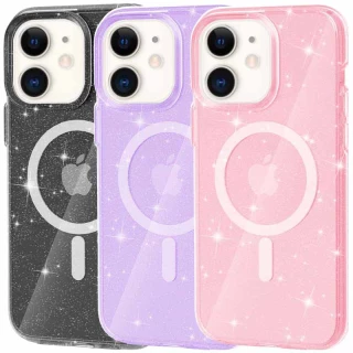 Чехол с блестками и MagSafe на Apple iPhone 11 (6.1") фото 1 Чехол с блестками и MagSafe на Apple iPhone 11 (6.1") фото 1 из 2