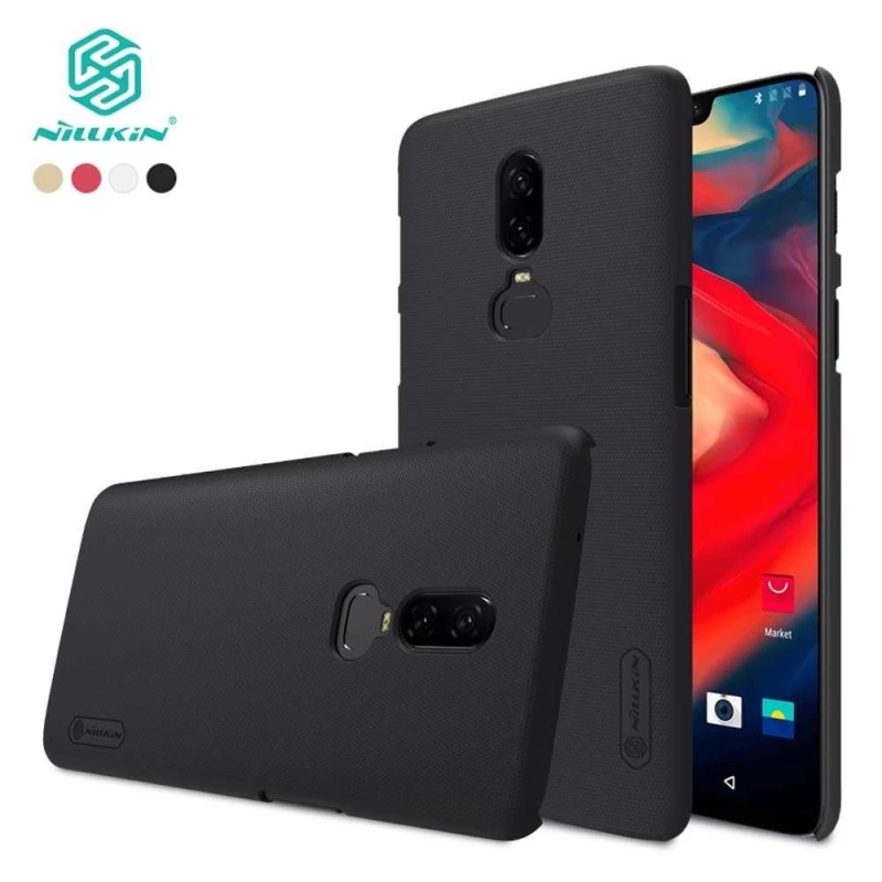 

Пластикова накладка Nillkin Frost на OnePlus 6 (Чорний)