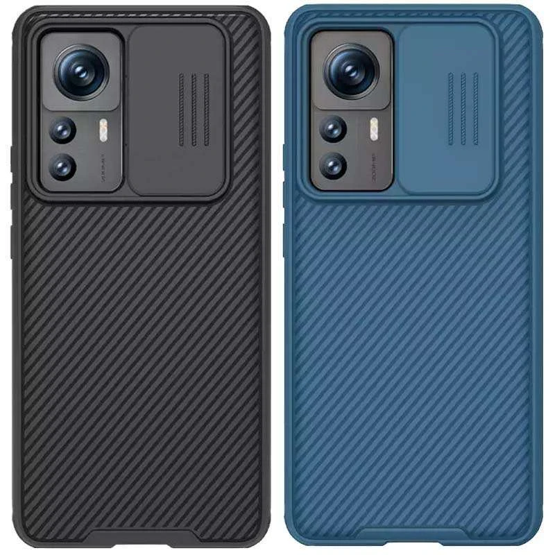 

Карбована накладка Nillkin зі шторкою для камери на Xiaomi 12T / 12T Pro / K50 5G